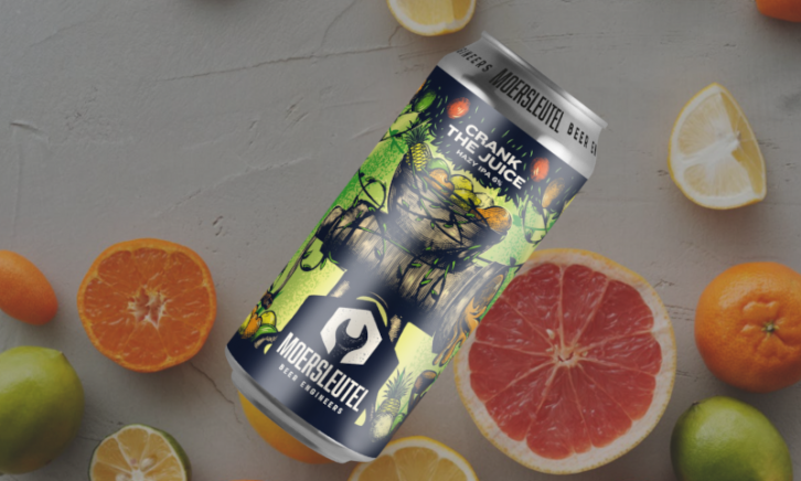 Crank the Juice Hazy IPA van de Moersleutel